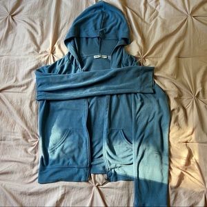 Fitted Sky Blue Hoodie